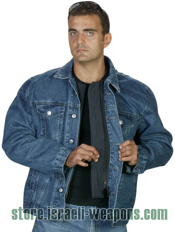 Hagor Jeans Jacket BulletProof Vest Body Armour Includes Side Protection IIIA 3A