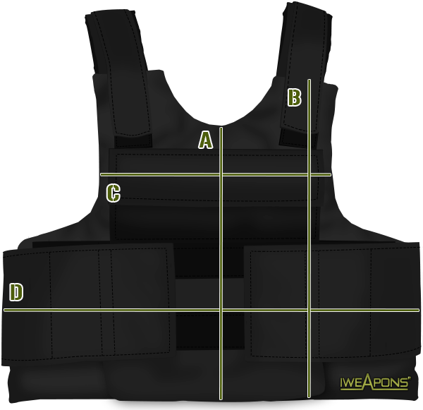 Size Chart Bulletproof Vest